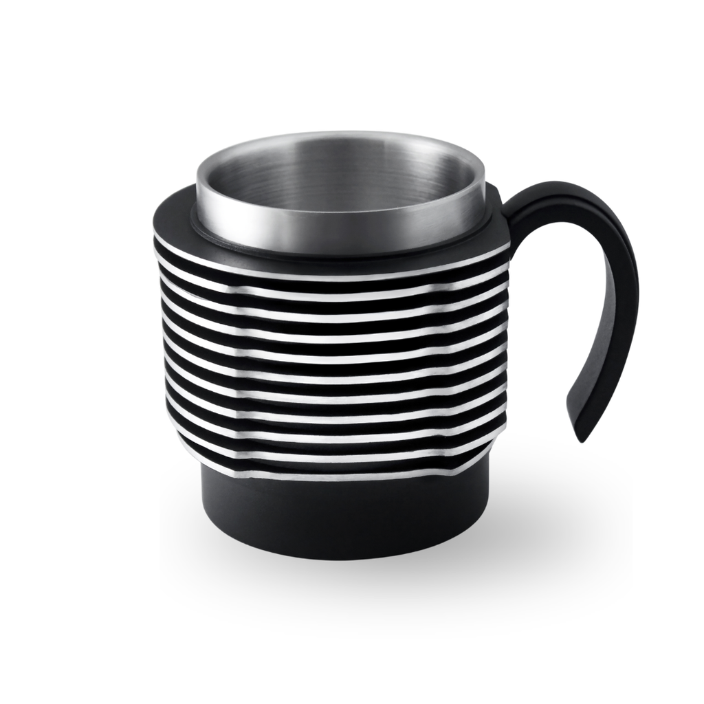Air-Cooled Engine Finned Coffee Mug